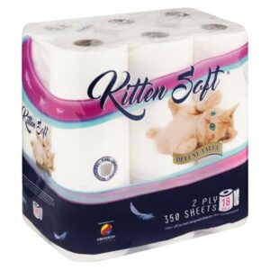 Kitten Soft 2 PLY Pack of 18